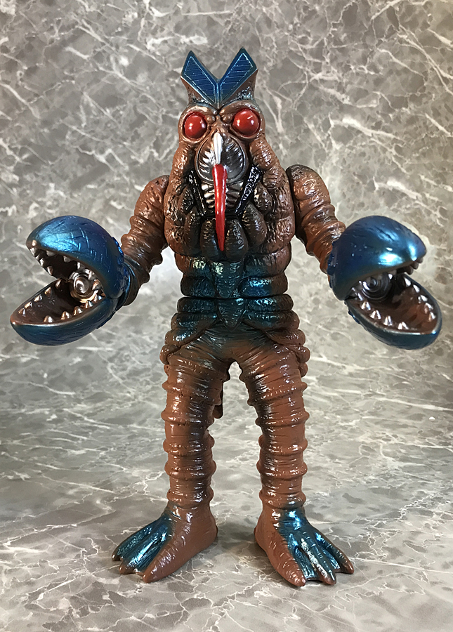 楳図かずお版「ウルトラマン」ソフビシリーズ バルタン星人 レトロver.2