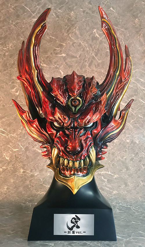 牙狼＜GARO＞ 暗黒騎士キバ ヘッドモデル 紅蓮ver.
