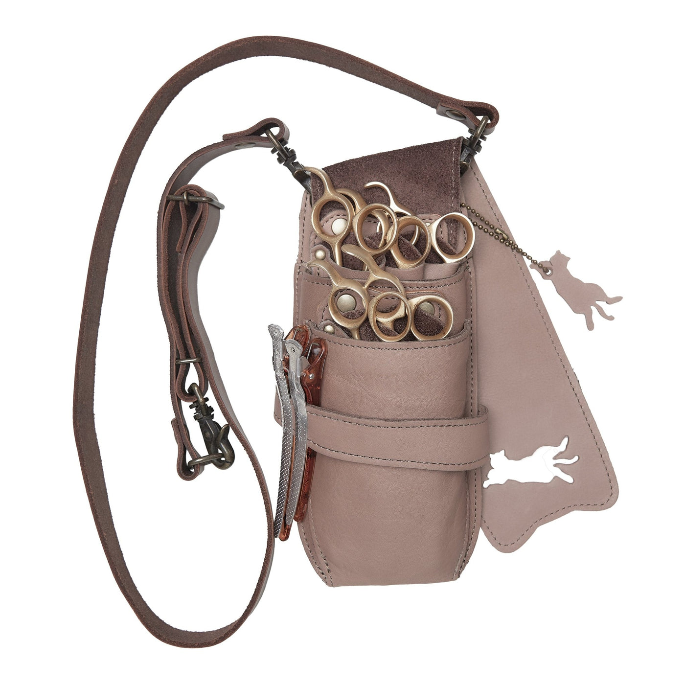 保護ネコ支援 aoneco スリムシザーケース シナモンオーク ANA002 aruci