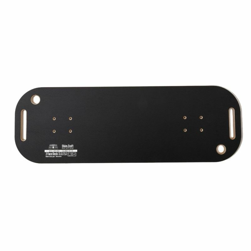 AS2OV×Shim.craft 2Face Deck/BLACK GREYアッソブ×シムクラウトツー