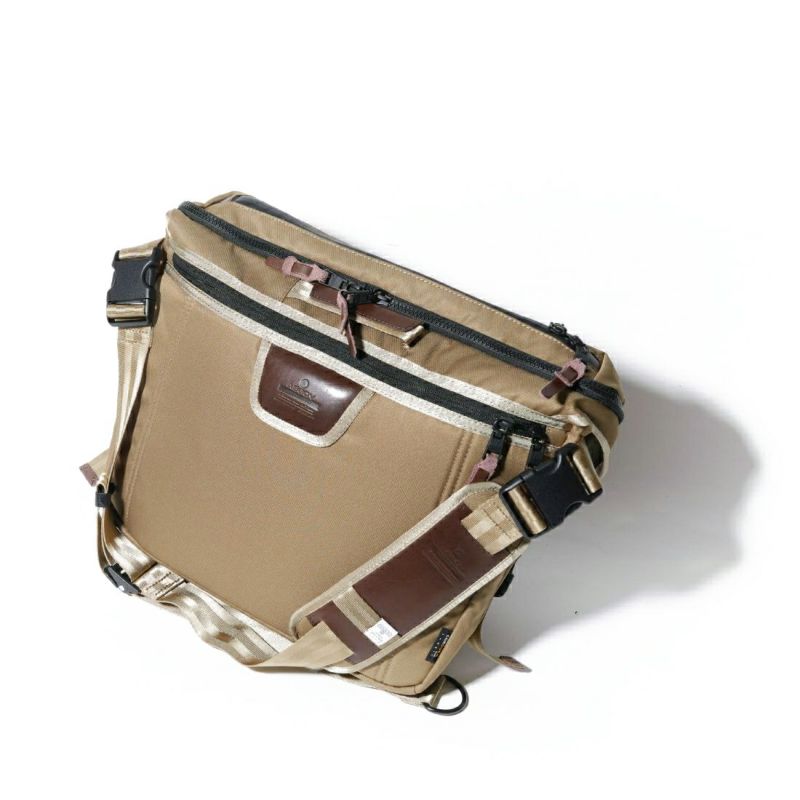 CORDURA DOBBY 305D MESSENGER BAG/KHAKIコーデュラドビー305D
