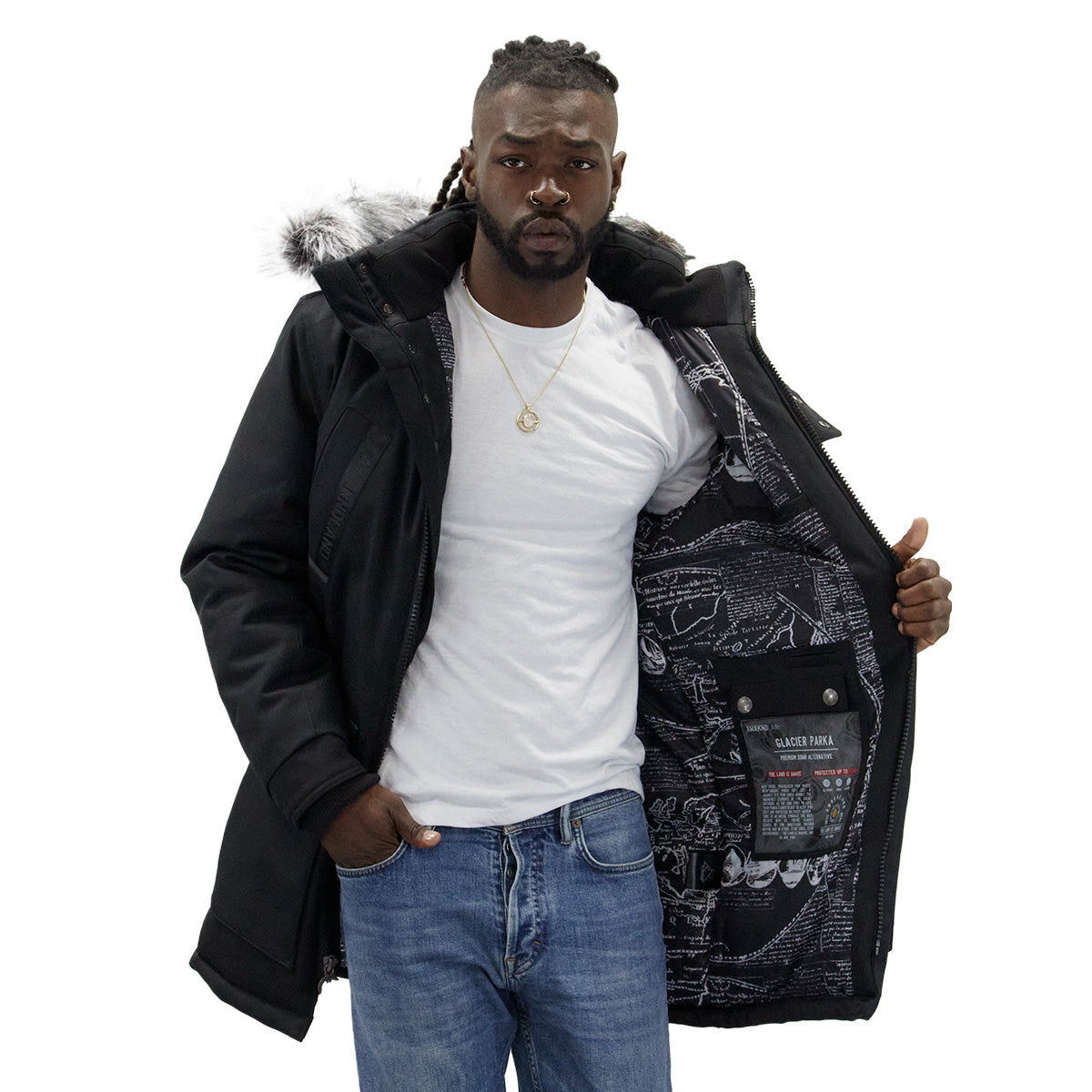 Black Pathfinder Parka – Awakndland Apparel Company