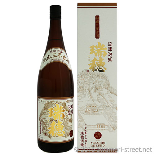 瑞穂 20年熟成古酒 木箱入り 30度,720ml / 瑞穂酒造 / 泡盛ストリート.net