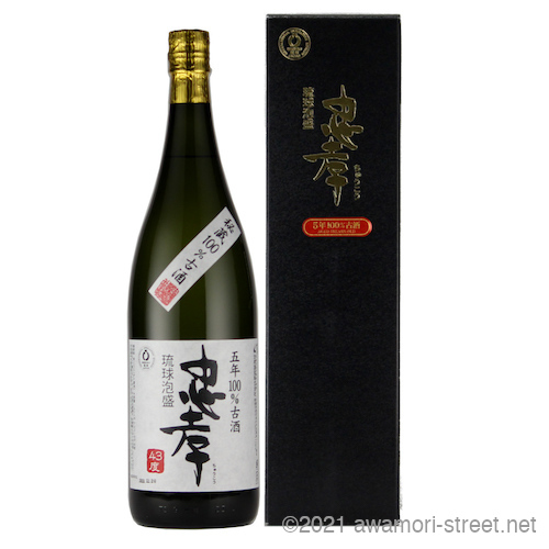 忠孝 3年古酒 25度,1800ml / 忠孝酒造 / 泡盛ストリート.net