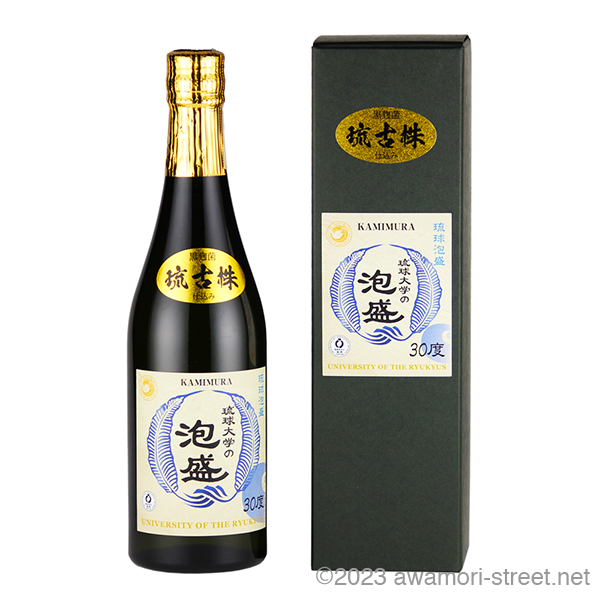 琉球大学の泡盛 琉古株 30度,500ml / 神村酒造 / 泡盛ストリート.net