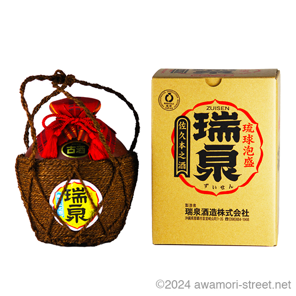 瑞泉 古酒 シュロ巻壺 43度,900ml / 瑞泉酒造 / 泡盛ストリート.net
