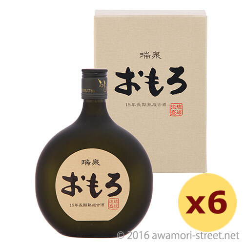 瑞泉 おもろ 15年古酒 43度,720ml ×6本セット / 瑞泉酒造 / 泡盛