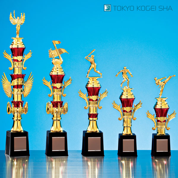 4,070〜 大会で注目される赤いカラーのスタンダードトロフィーTRZ-4348