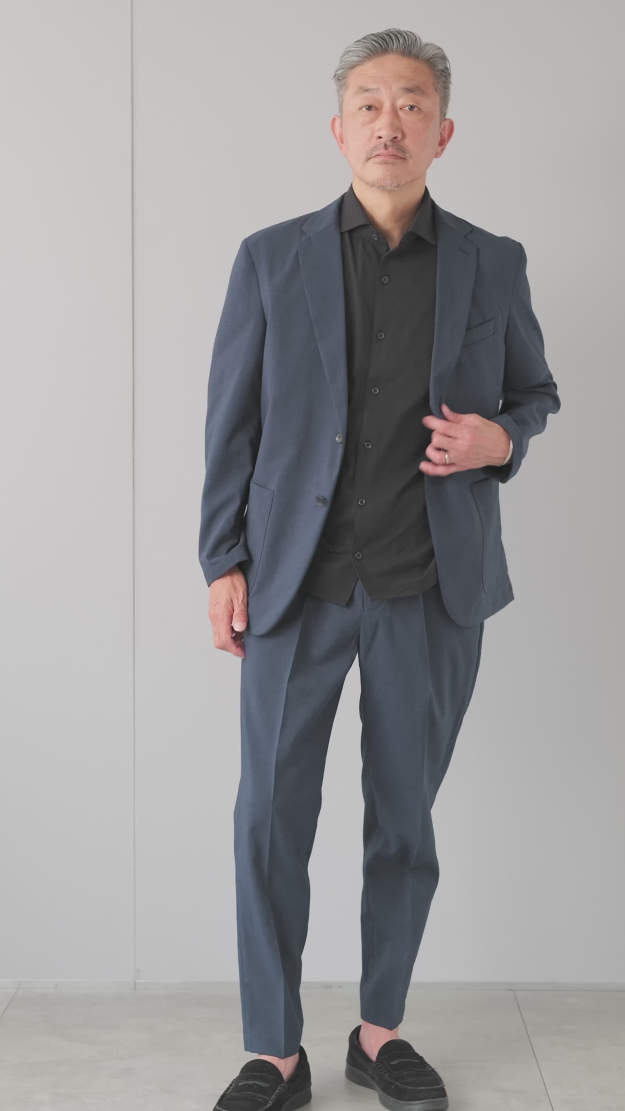 AWC] テックリネンセットアップスーツ - AWC active worker components