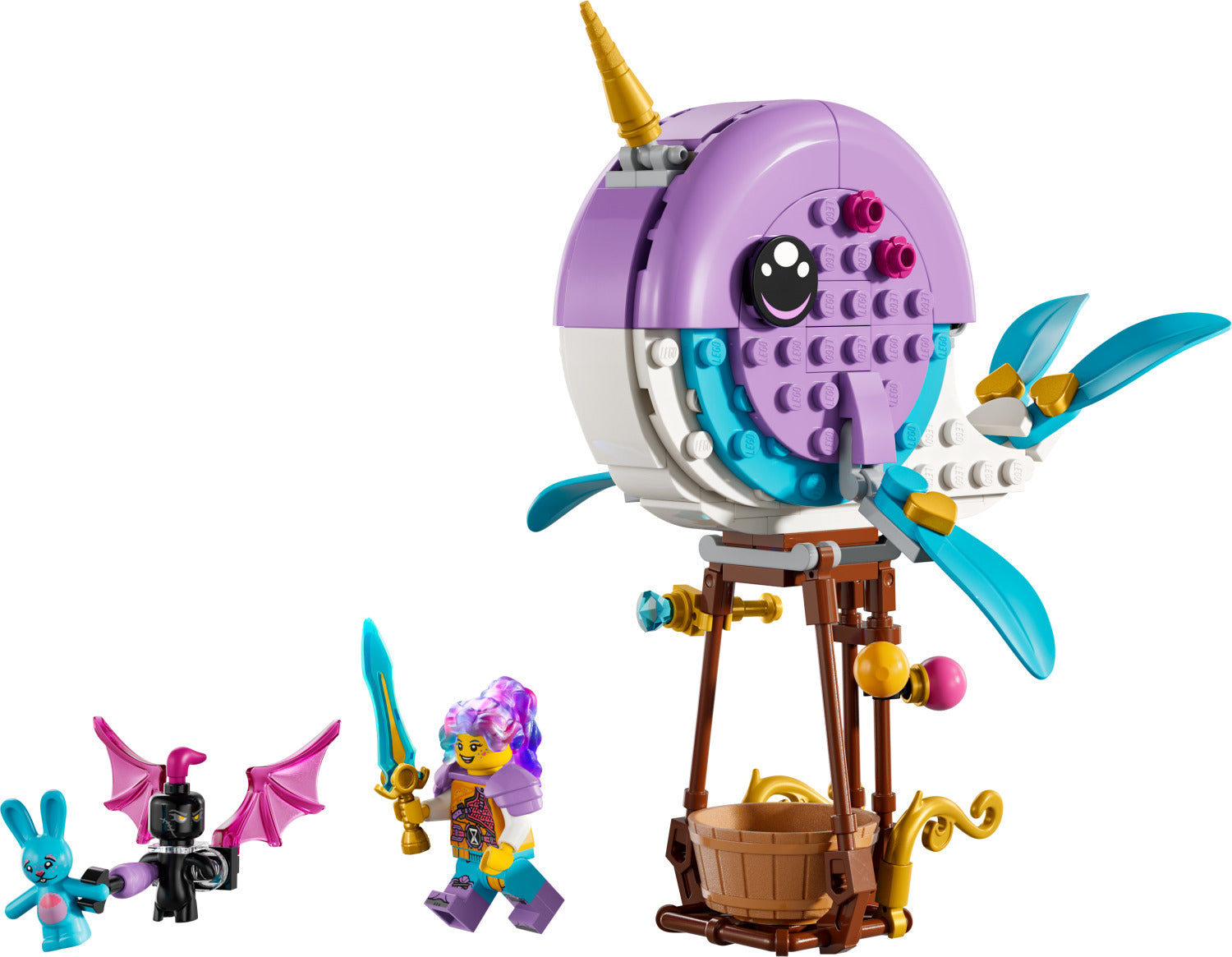 LEGO® DREAMZzz: Izzie's Narwhal Hot-Air Balloon 71472 – Awesome