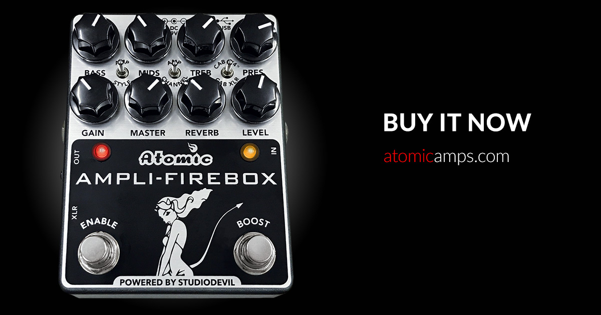 AmpliFirebox - Atomic Amps | AmpliFire Pedal | CLR Reference FRFR