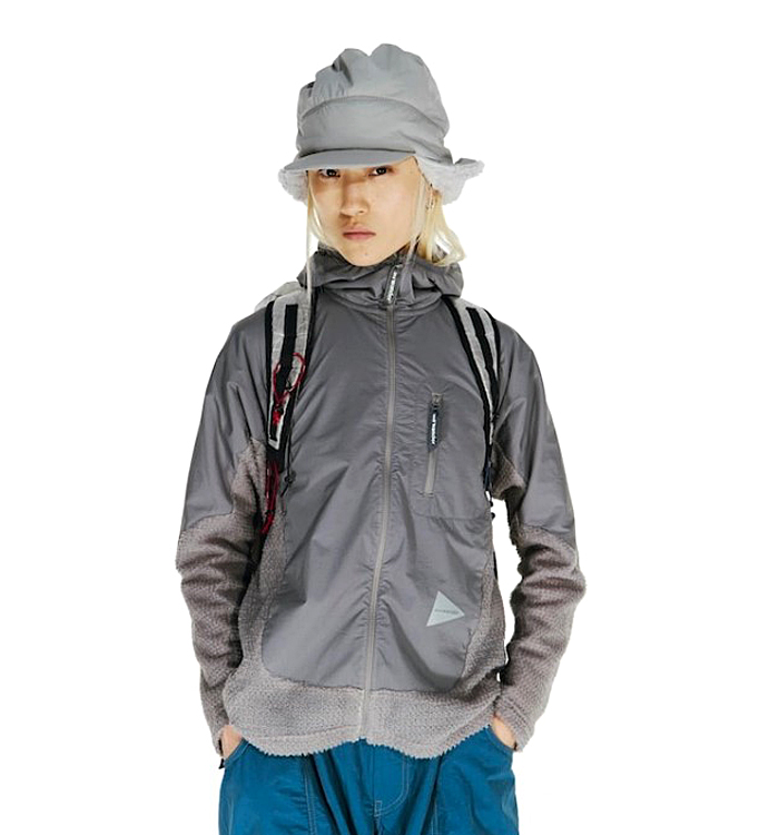 and wander】alpha direct f/z hoodie | AT EASE