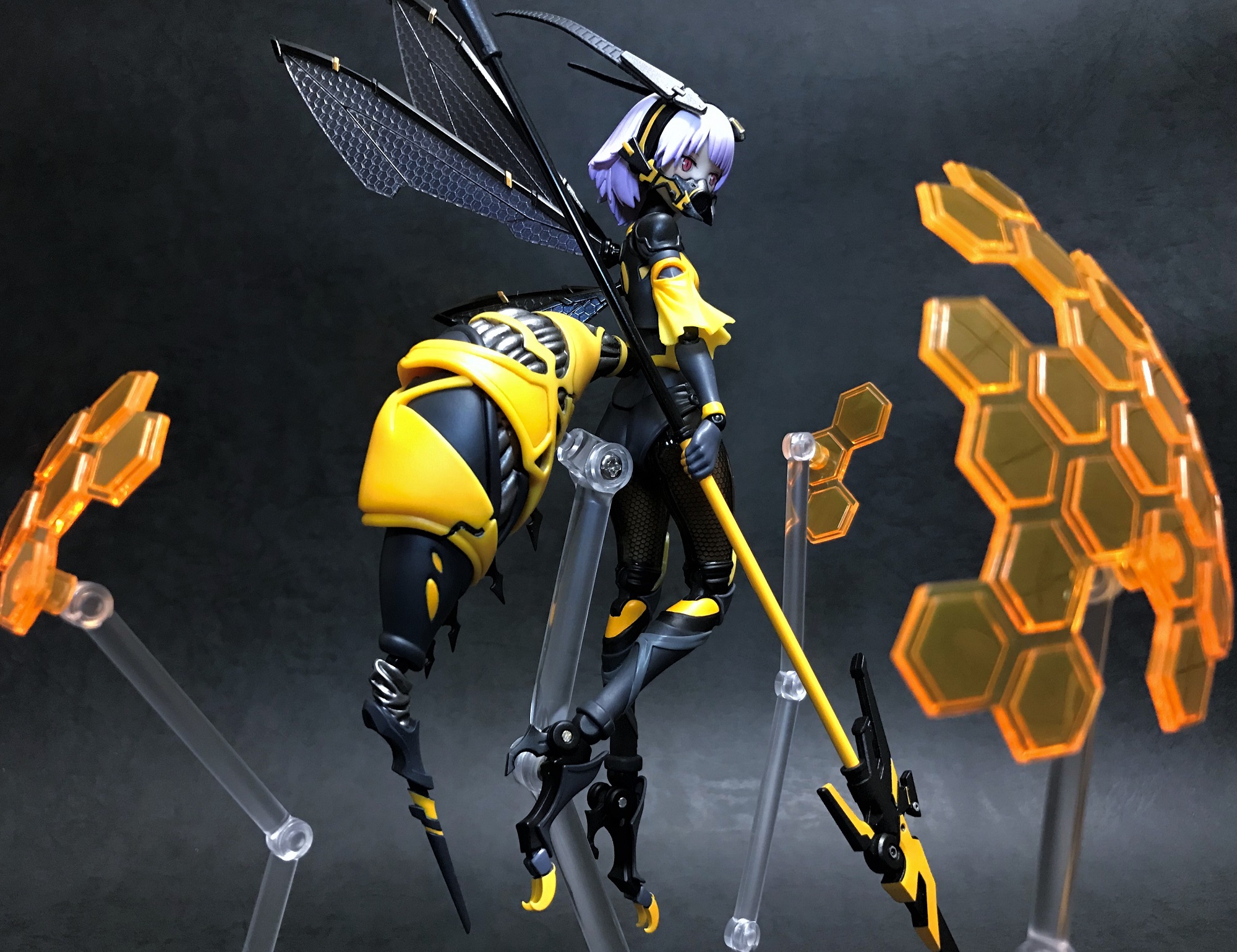 レビュー》BEE-03W WASP GIRL ブンちゃん 可動フィギュア[蝸之殼