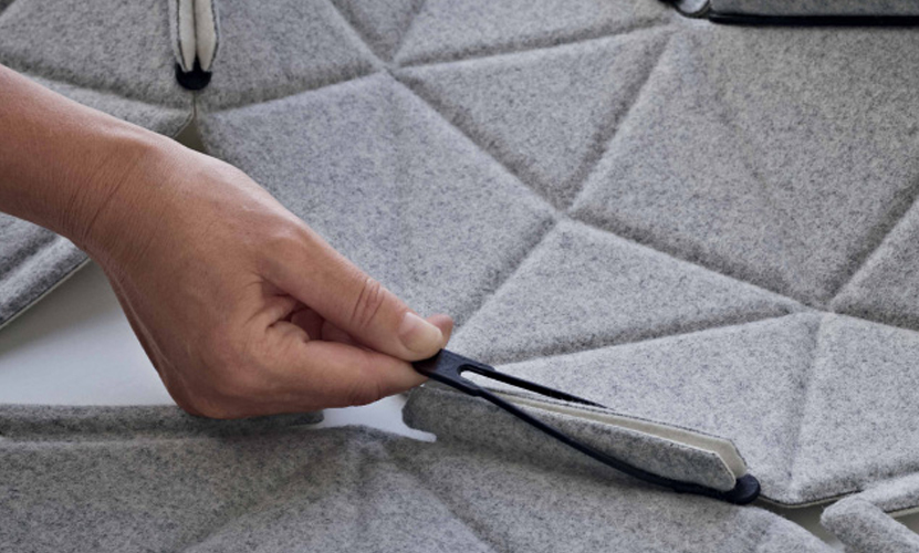 Kvadrat クヴァドラ Clouds クラウズ 8 pcs box ウォール オブジェ