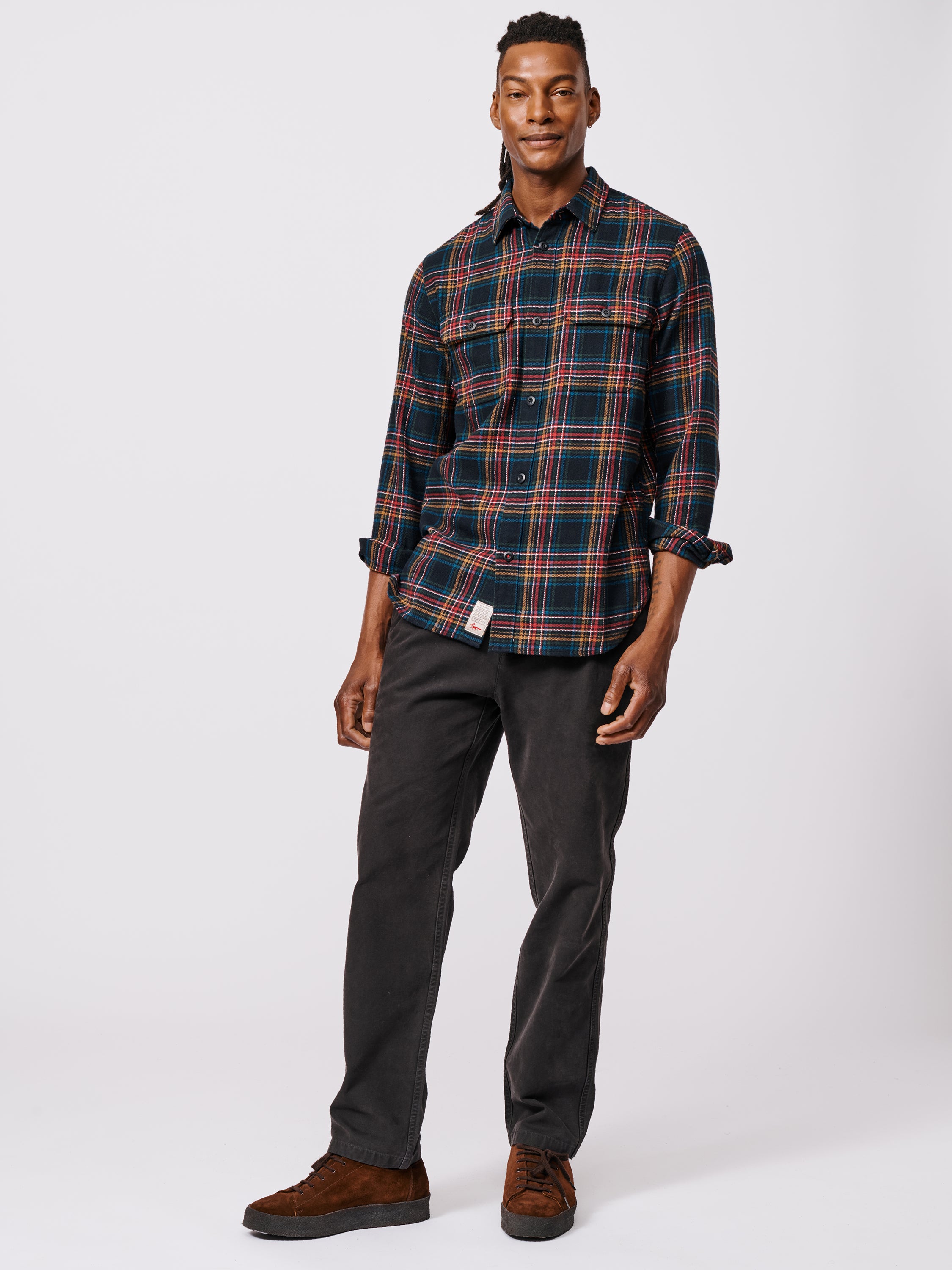 Crowle Flannel Shirt – Aubin