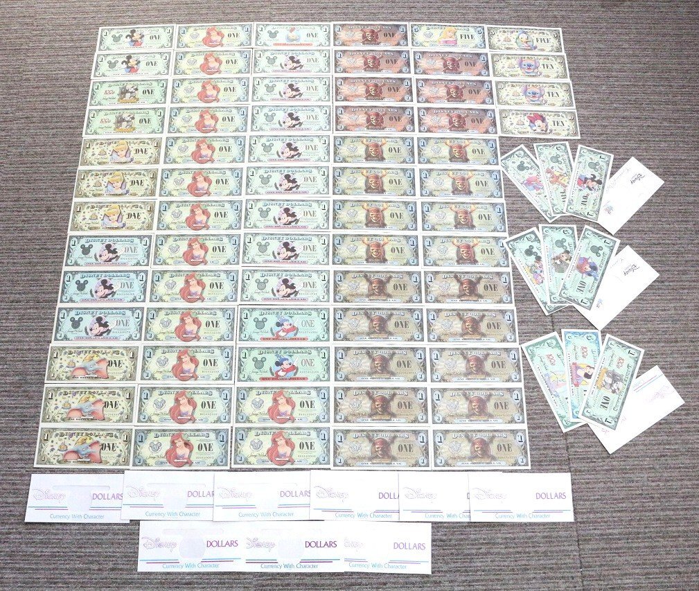 ディズニーダラーの値段と価格推移は？｜21件の売買データから