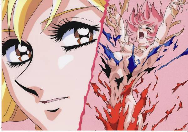 ☆新キューティーハニー セル画－2 サイズB5☆(キューティーハニー