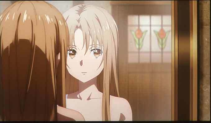 新品【 アスナ 入浴 35mmフィルムコマ □劇場版 ソードアート