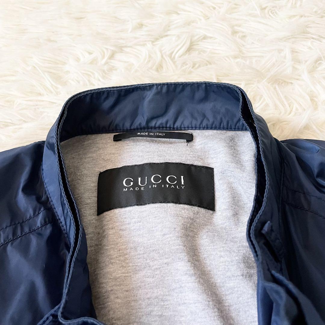 GUCCI グッチ ナイロンジャケット ダブルジップアップ ブルゾン