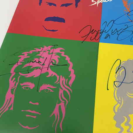 クイーン 直筆サイン入りレコード LP QUEEN ブライアン・メイ ロジャー