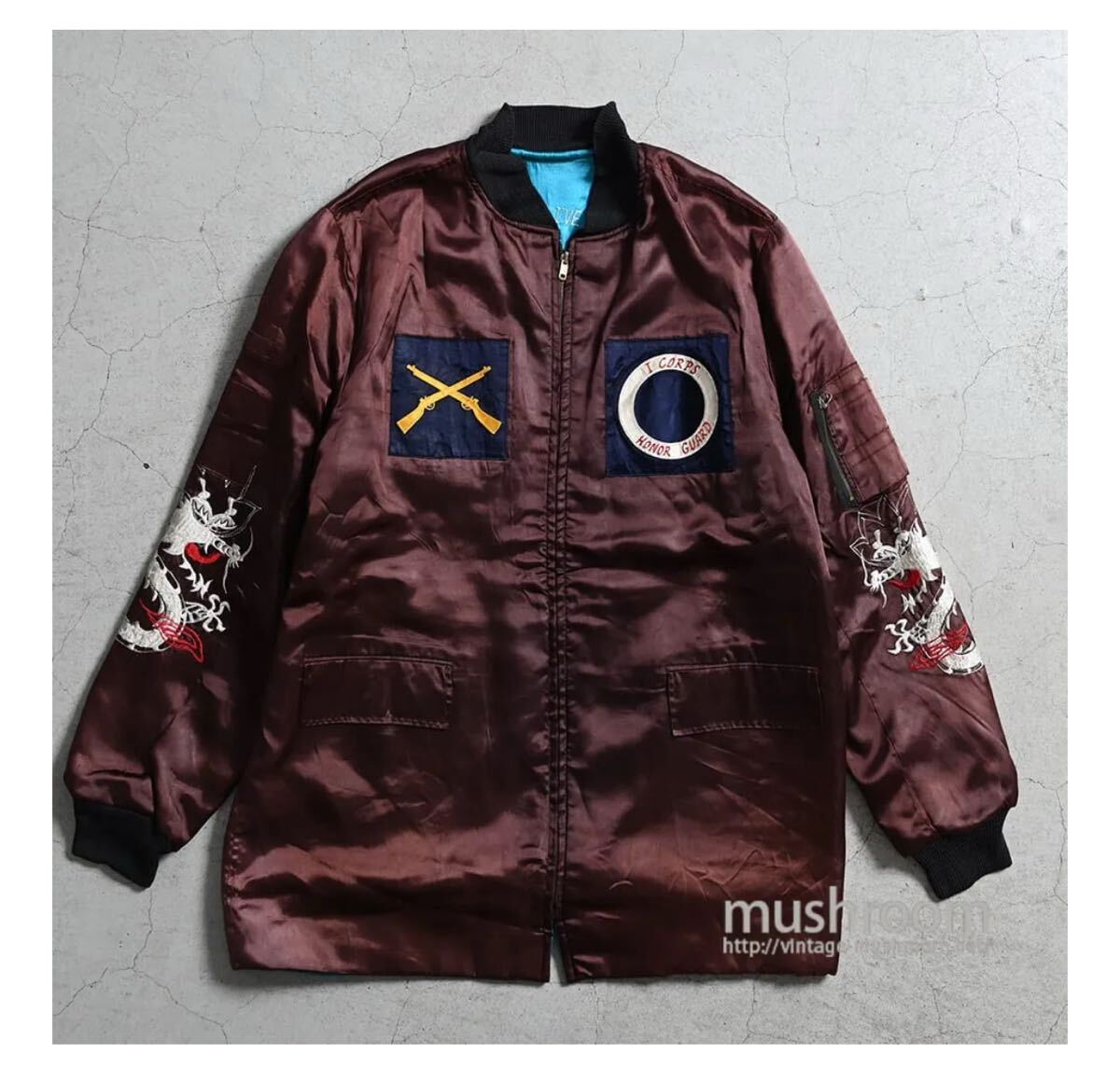 スペシャル 1960's～KOREA RED DEVIL SOUVENIR JACKET 新潟 Mushroom