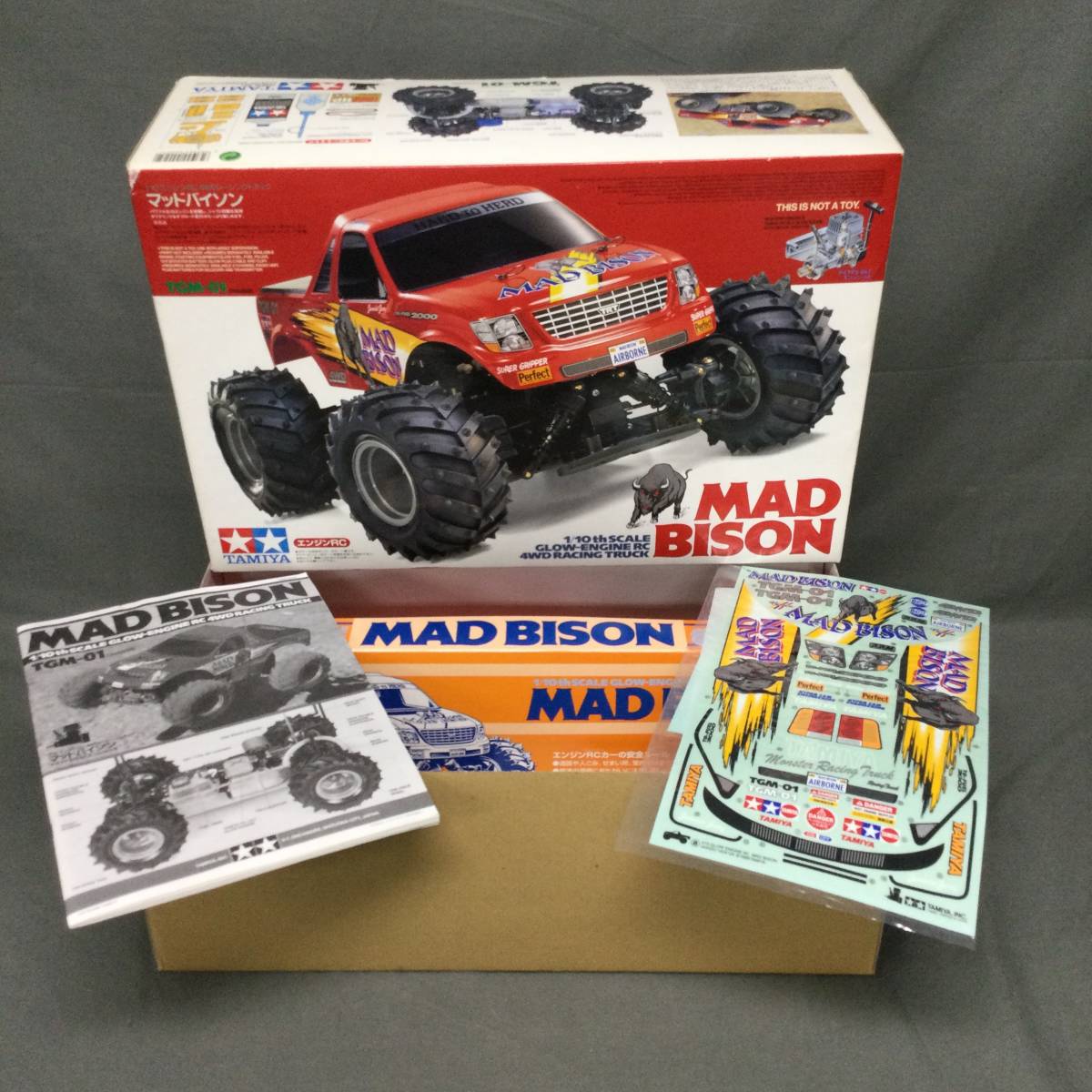 タミヤマッドバイソンFS-15LTエンジンつき