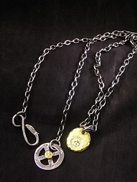 goro's ゴローズ old 金 メタル 付き メディスン ホイール イーグル