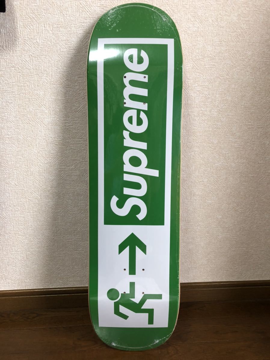 新品】21ss Supreme Exit Skateboard グリーン 8.25 シュプリーム
