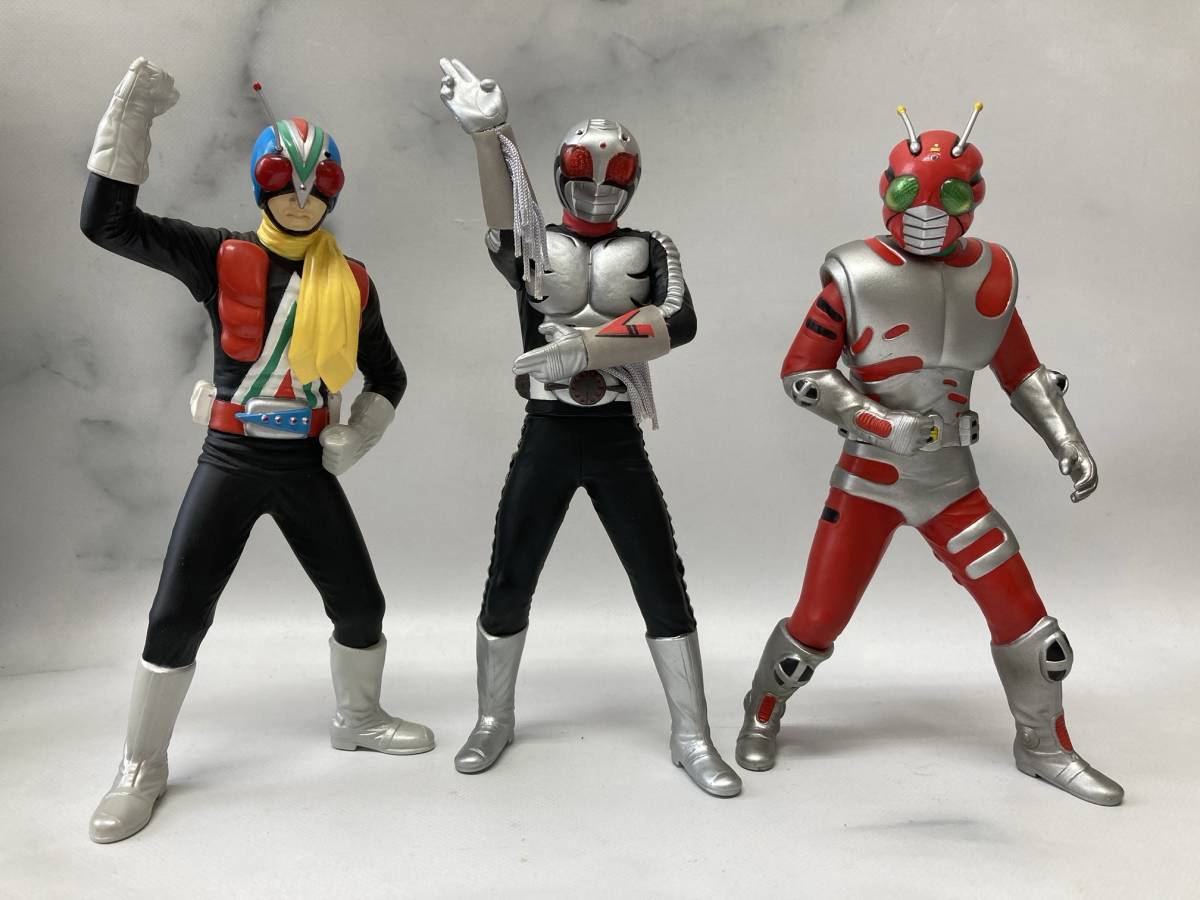 限定 レア ソフビ魂 15体 旧1号 旧2号 V3 ライダーマン スーパー