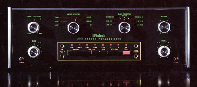 McIntosh C29の仕様 マッキントッシュ