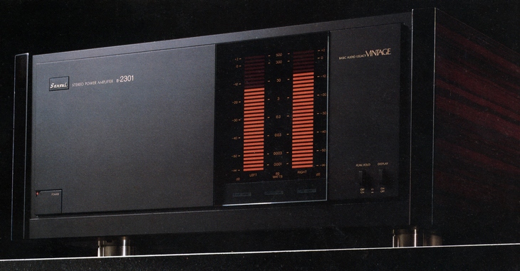 SANSUI B-2301 vintageの仕様 サンスイ