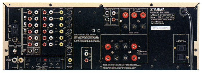 YAMAHA DSP-R995の仕様 ヤマハ