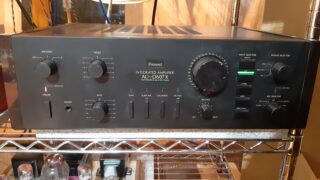 SANSUI AU-D607X でサンスイミュージックを聴いてみる。 – ぎりレコ