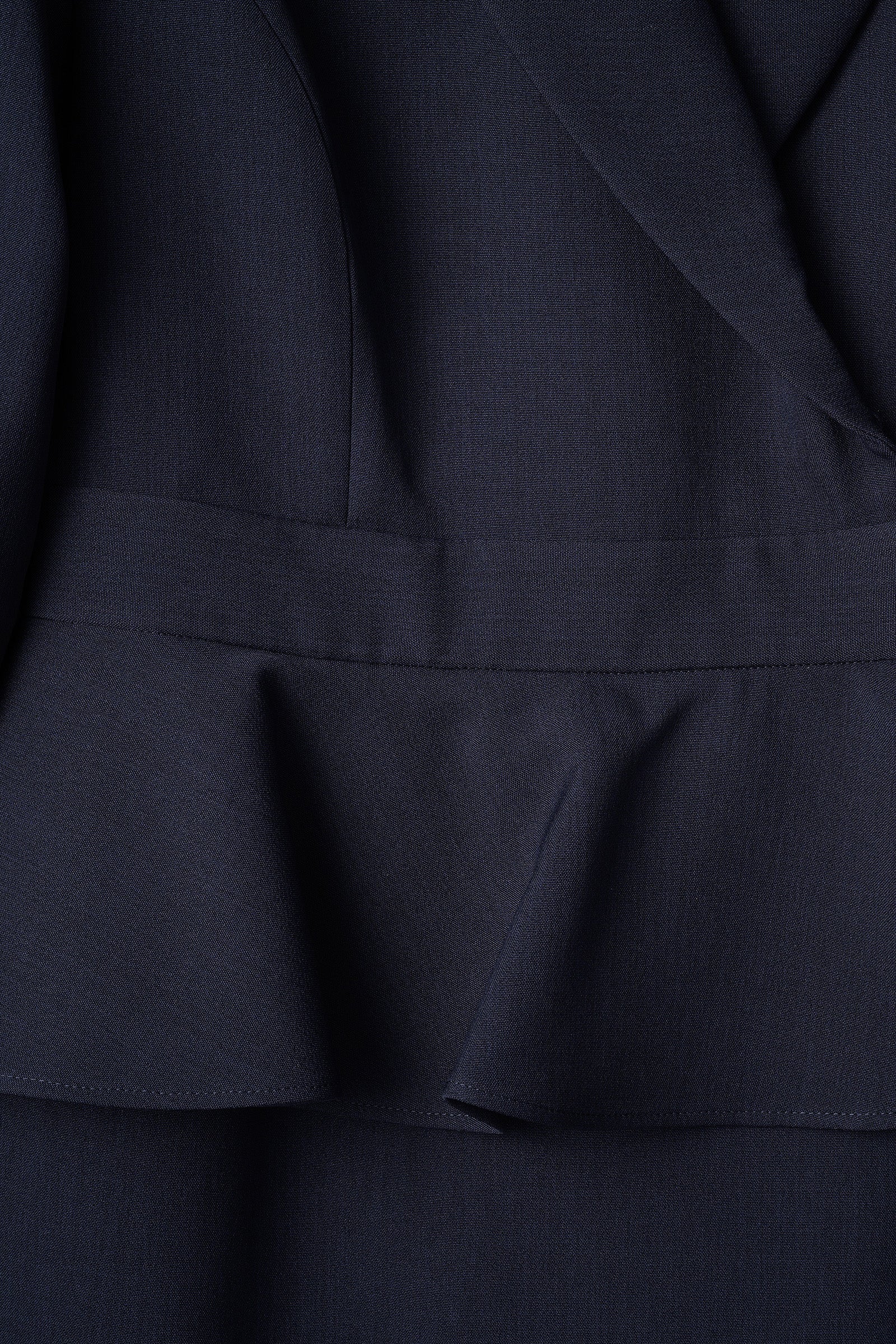 Cheer up peplum dress (Navy) – Audire