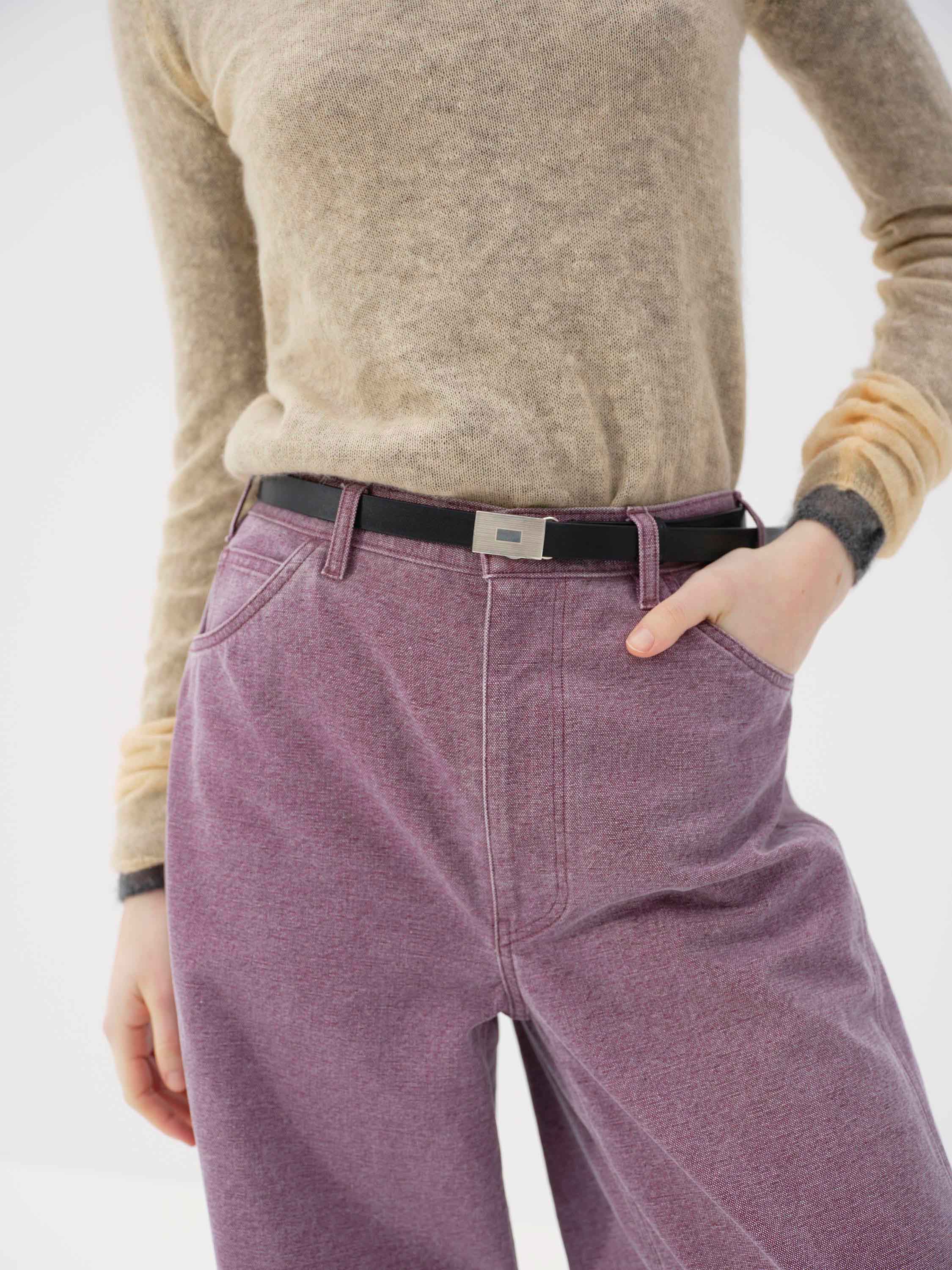 SLIDE BUCKLE BELT - AURALEE Official Website