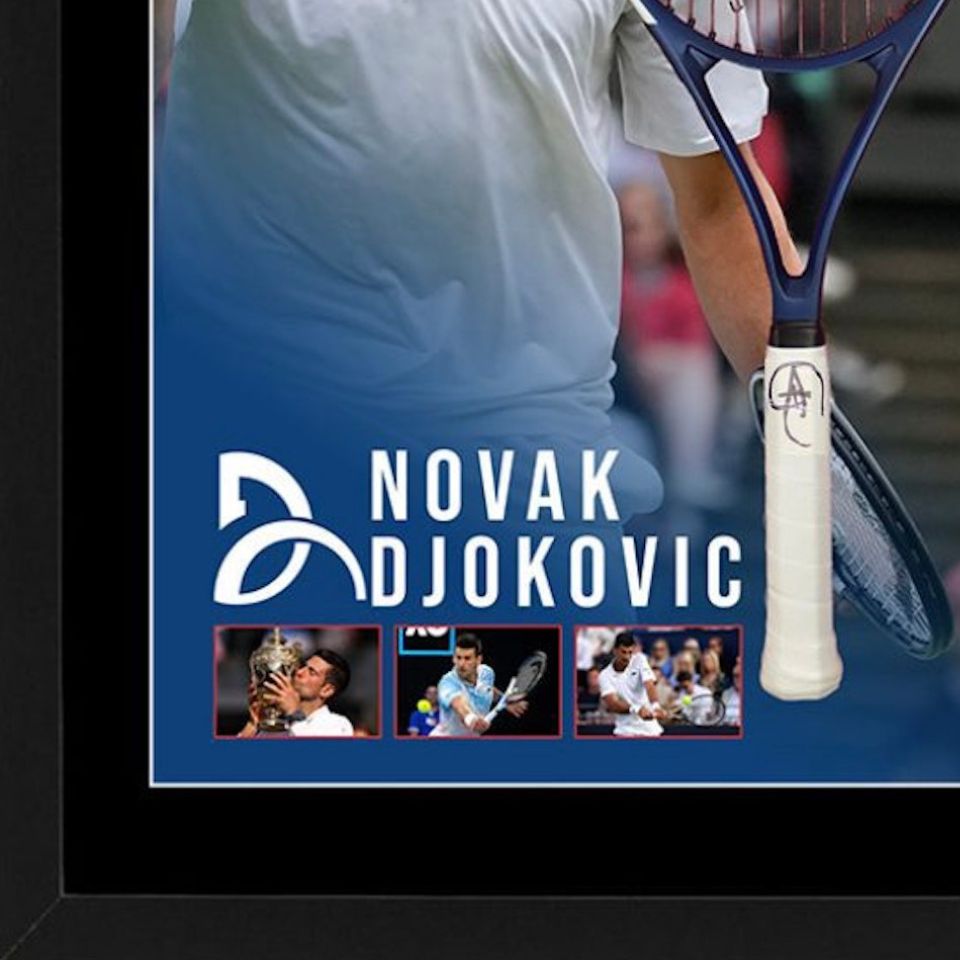 ノバク・ジョコビッチ【直筆サイン入り】 HEAD テニスラケット