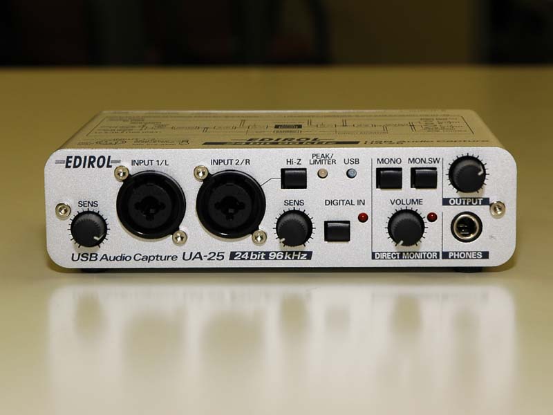 ローランド、24bit/96kHzに対応したUSBオーディオインターフェイス