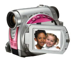 ビクター、キラキラ☆デザインを採用したDVカメラ