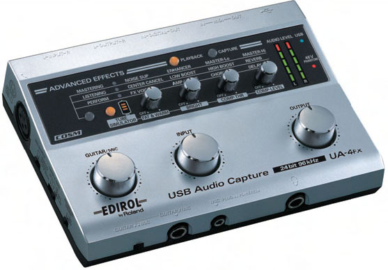 ローランド、真空管モデリング搭載のUSBインターフェイス