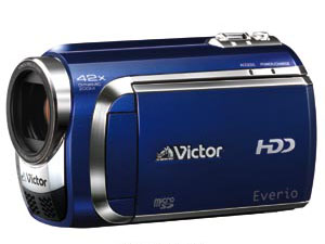 ビクター、HDDムービー「Everio」SDモデルに2機種追加