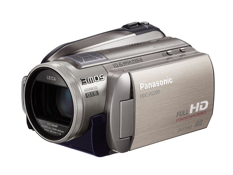 パナソニック、フルHD 3板式を採用したビデオカメラ