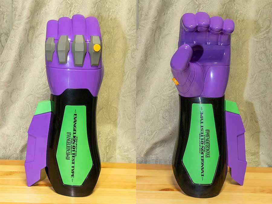 ミニレビュー】「初号機腕型ドリンクホルダー」買ってみたらデカかった