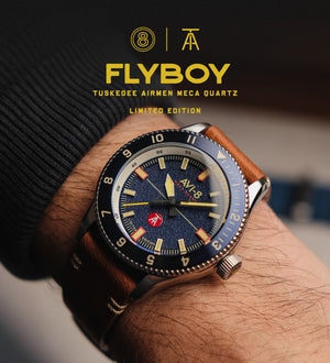 FLYBOY TUSKEGEE AIRMEN MECA-QUARTZ LIMITED EDITION – AVI-8 Timepieces
