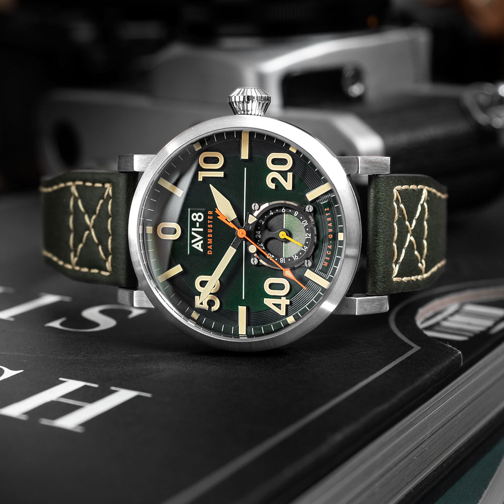 Forest Green | Dambuster Chadwick Meca-Quartz – AVI-8 Timepieces