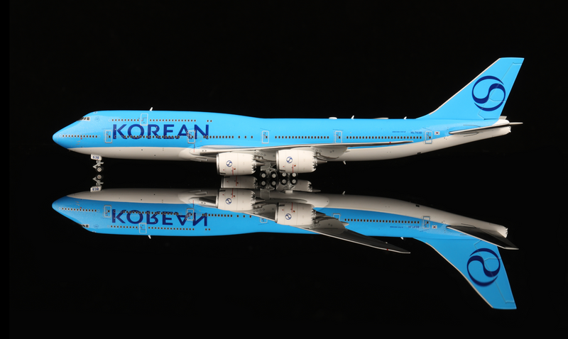 B631202 | HX Models 1:400 | Boeing B747-8 Korean Air HL7638 NEW Livery
