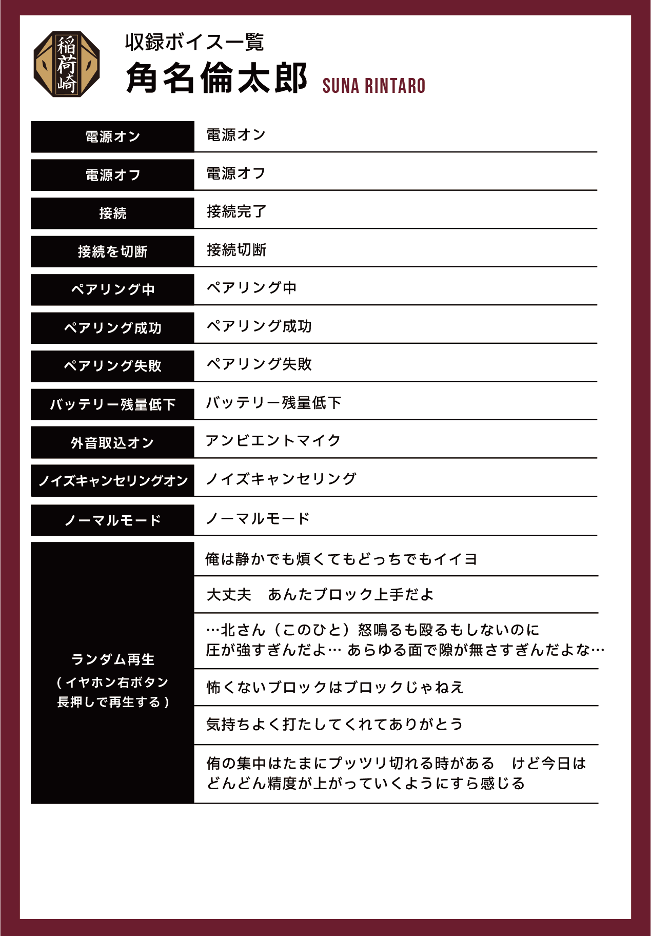 TE-Q3-HK 製品情報｜AVIOT