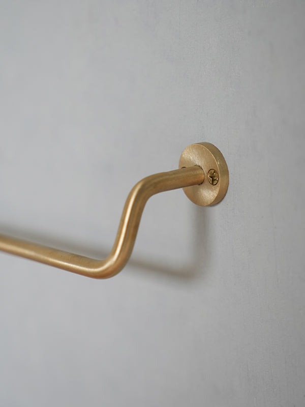 KT brass towel holder | AXCIS ONLINE