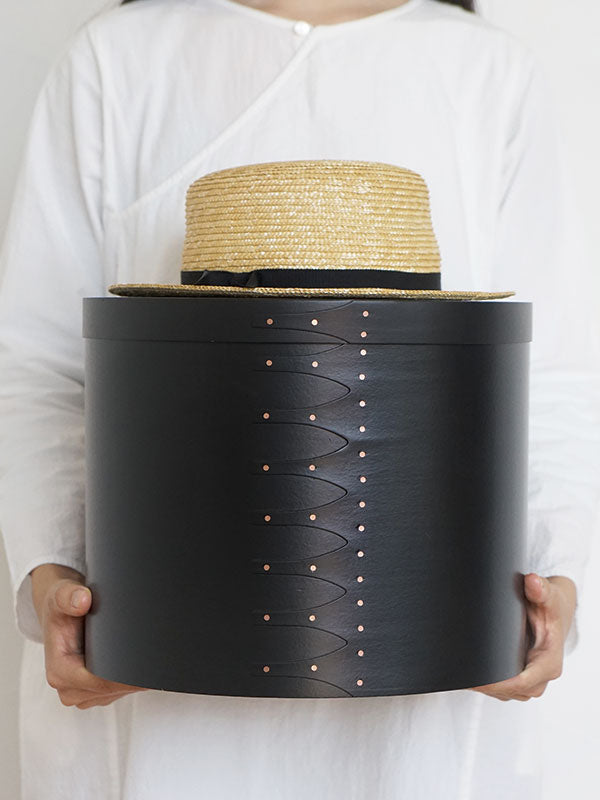 シェーカーラウンドボックスL ブラック | AXCIS ONLINE