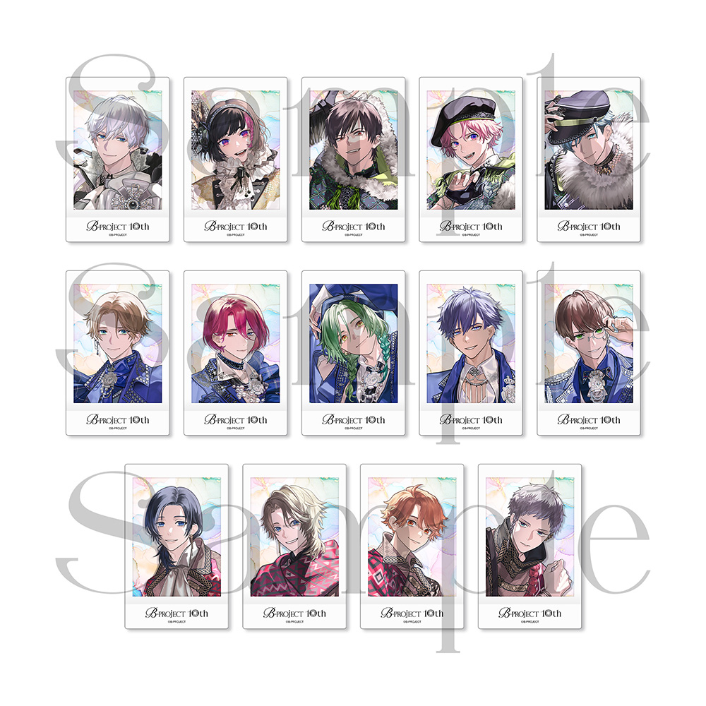 トレーディングチェキ™ 10th Anniv. ver. | B-PROJECT OFFICIAL STORE