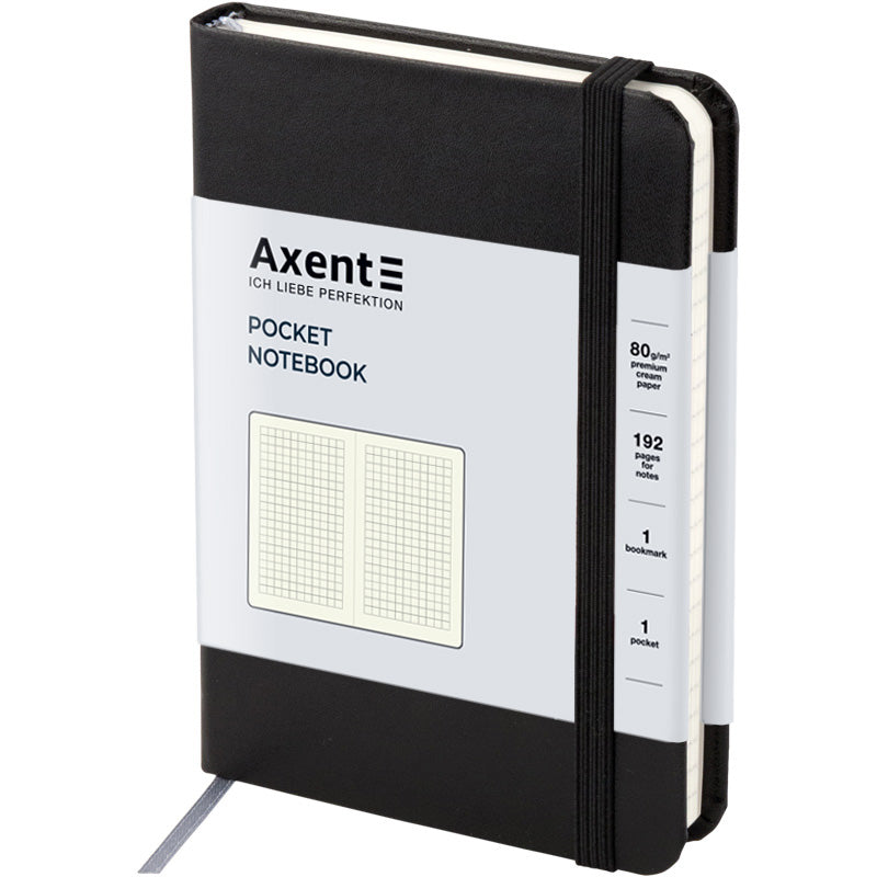 Книга записная Axent Partner 8301-01-A, A6-, 95x140 мм, 96 листов
